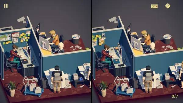 Кадр с взаимодействием персонажа и объекта в Tiny Tales Hidden Objects