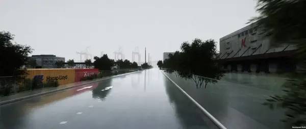 Кадр с взаимодействием персонажа и объекта в Tokyo Warfare Turbo