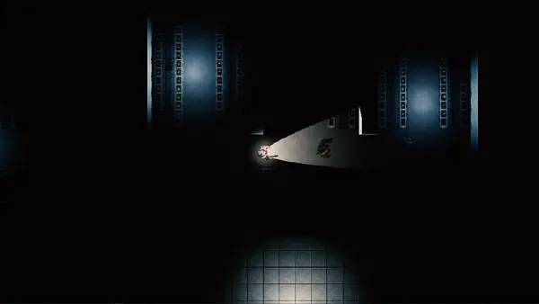 Кадр с взаимодействием персонажа и объекта в Toxastra