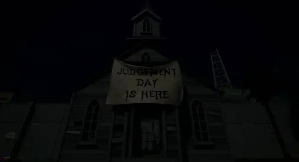 Кадр с взаимодействием персонажа и объекта в TP Royale