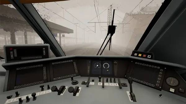 Кадр с взаимодействием персонажа и объекта в Train Sim World 3