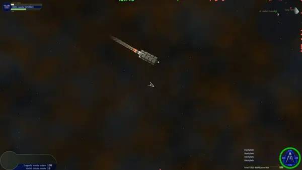 Кадр с взаимодействием персонажа и объекта в Transcendence