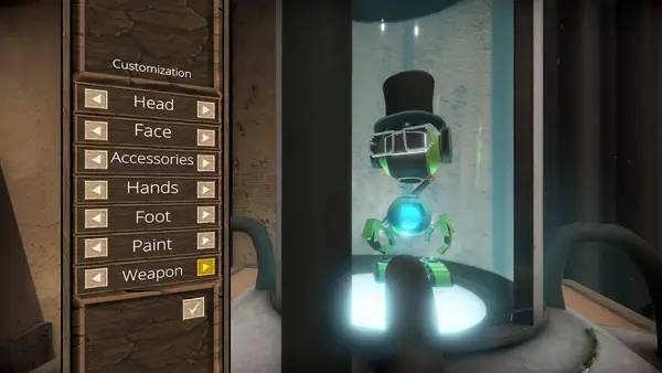 Кадр с взаимодействием персонажа и объекта в Tyler Model 005