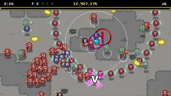 Кадр с взаимодействием персонажа и объекта в TYPECAST