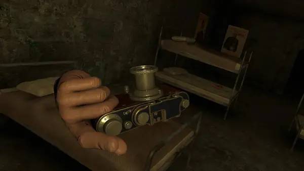 Кадр с взаимодействием персонажа и объекта в Uberlaufer