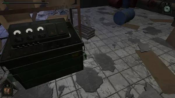 Кадр с взаимодействием персонажа и объекта в Under The Ground