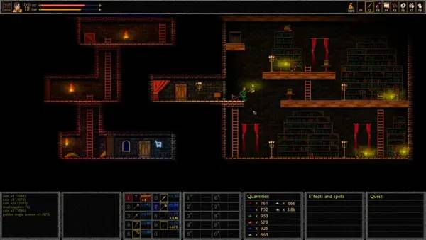 Кадр с взаимодействием персонажа и объекта в UnEpic