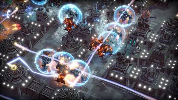 Кадр с взаимодействием персонажа и объекта в Unleash