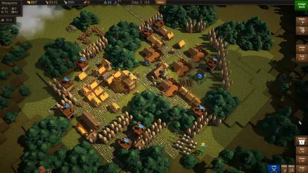 Кадр с взаимодействием персонажа и объекта в ValeGuard