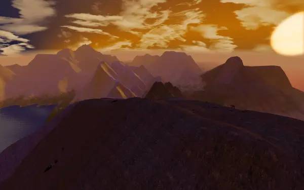 Кадр с взаимодействием персонажа и объекта в Vantage  Primitive Survival Game