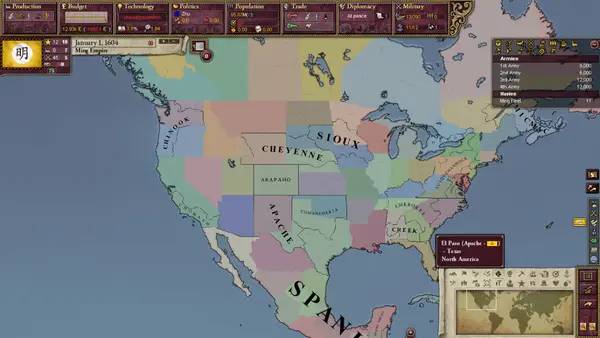 Кадр с взаимодействием персонажа и объекта в Victoria 2  Heart of Darkness - Ultimate Ultimatum