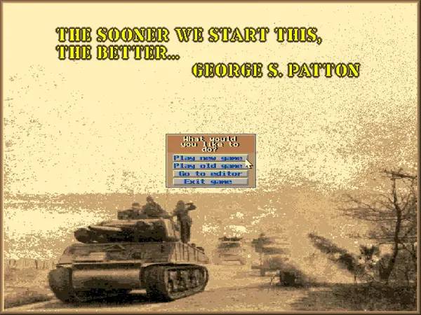 Кадр с взаимодействием персонажа и объекта в Wargame Construction Set II  Tanks!