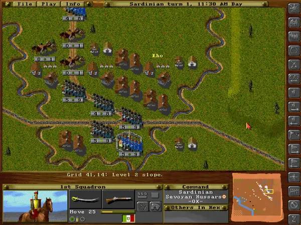 Кадр с взаимодействием персонажа и объекта в Wargame Construction Set III  Age of Rifles 1846-1905