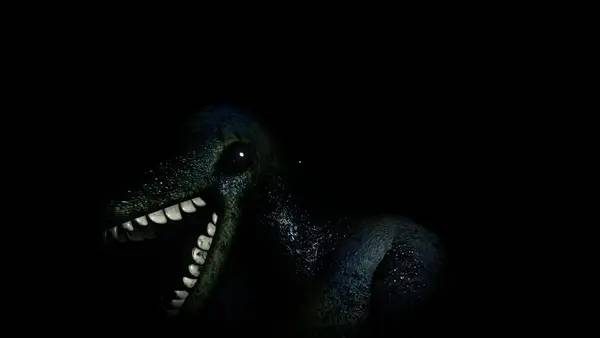 Кадр с взаимодействием персонажа и объекта в Welcome Back Daddy