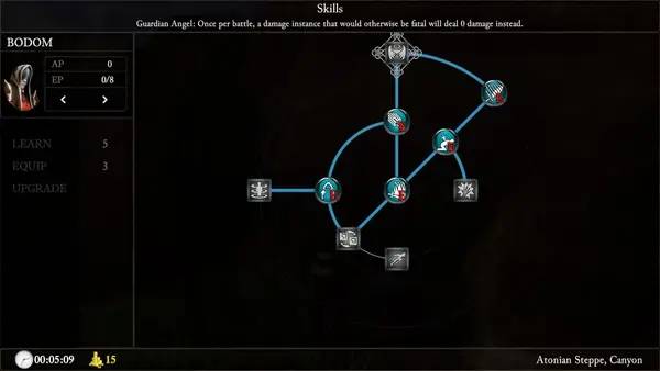 Кадр с взаимодействием персонажа и объекта в Wellspring  Altar of Roots (Bevontule)