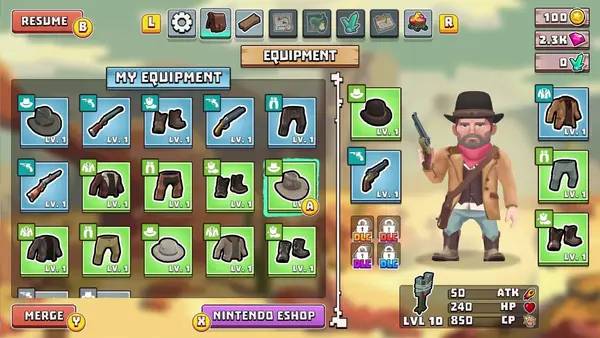 Кадр с взаимодействием персонажа и объекта в West Escape