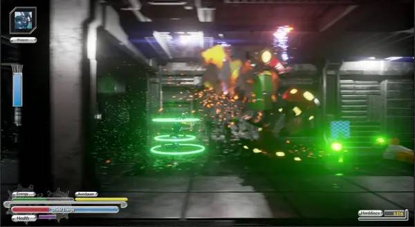 Кадр с взаимодействием персонажа и объекта в Where is my Brain!