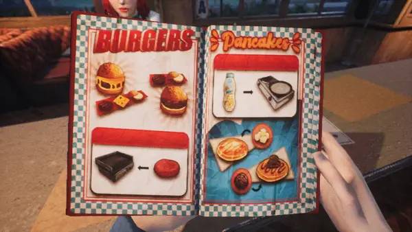 Кадр с взаимодействием персонажа и объекта в While We Wait Here