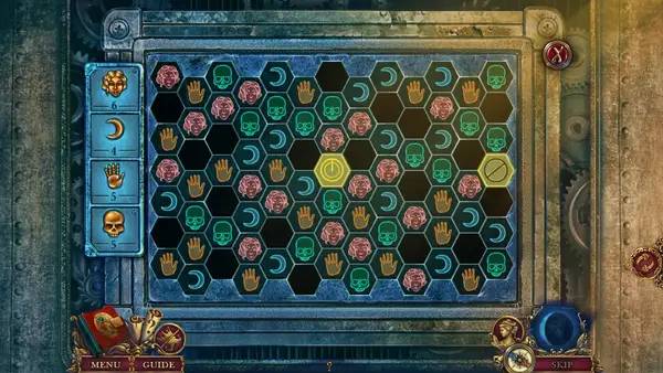 Кадр с взаимодействием персонажа и объекта в Whispered Secrets  Dreadful Beauty Collector's Edition