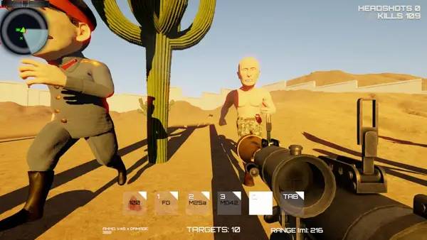 Кадр с взаимодействием персонажа и объекта в WTF