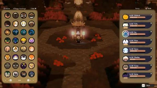 Кадр с взаимодействием персонажа и объекта в Yaoling Mythical Journey