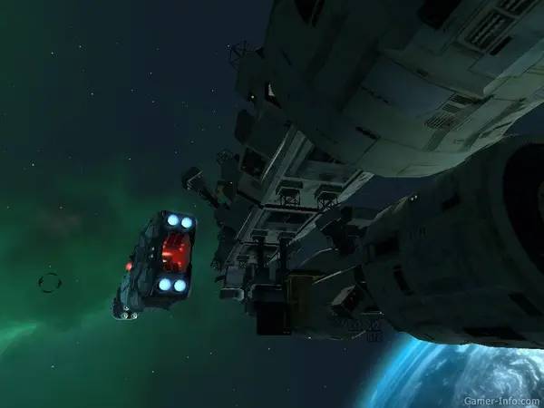 Кадр с взаимодействием персонажа и объекта в Звёздные волки 2 Гражданская война