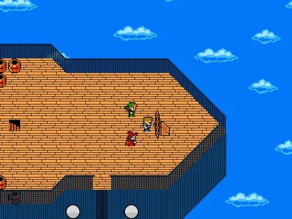 Момент активного игрового действия 8-Bit Adventures 1  The Forgotten Journey Remastered Edition