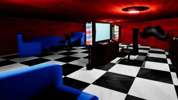 Момент активного игрового действия A Moustache in the House