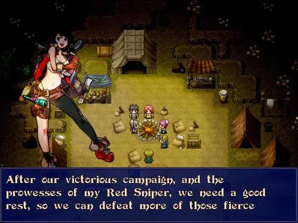 Момент активного игрового действия A Plunge into Darkness