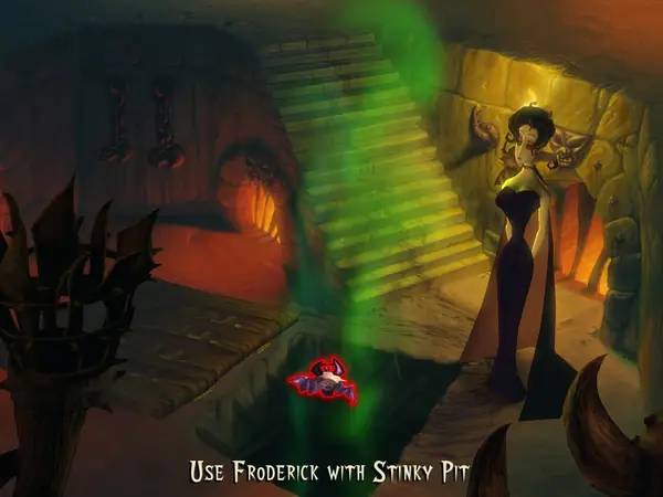 Момент активного игрового действия A Vampyre Story