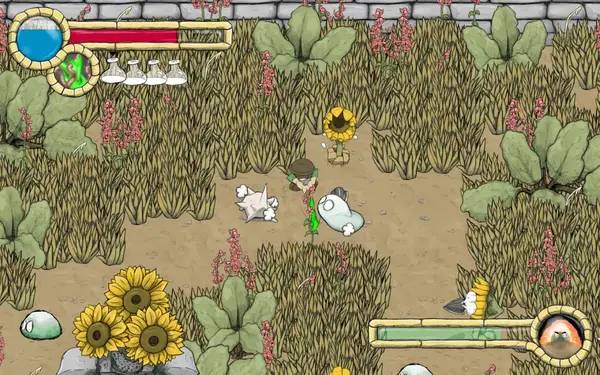 Момент активного игрового действия Abeline Rush