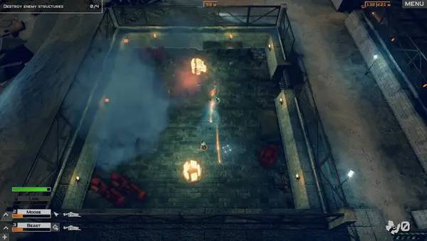 Момент активного игрового действия Action Legion