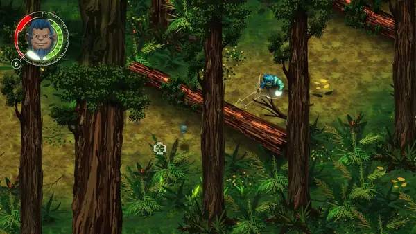 Момент активного игрового действия Addle Earth