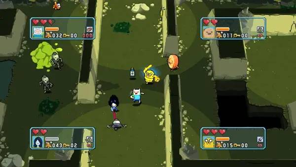 Момент активного игрового действия Adventure Time  Explore The Dungeon Because I DON’T KNOW!