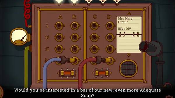 Момент активного игрового действия Adventures of Bertram Fiddle 2 A Bleaker Predicklement