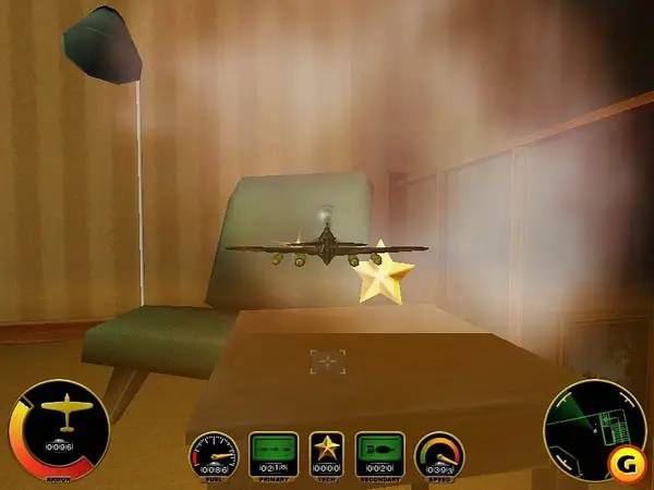 Момент активного игрового действия Airfix Dogfighter