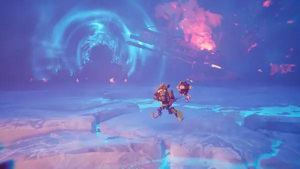 Момент активного игрового действия Akimbot