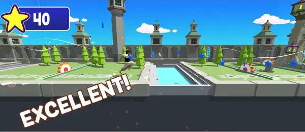 Момент активного игрового действия Aladdin Save The Princess