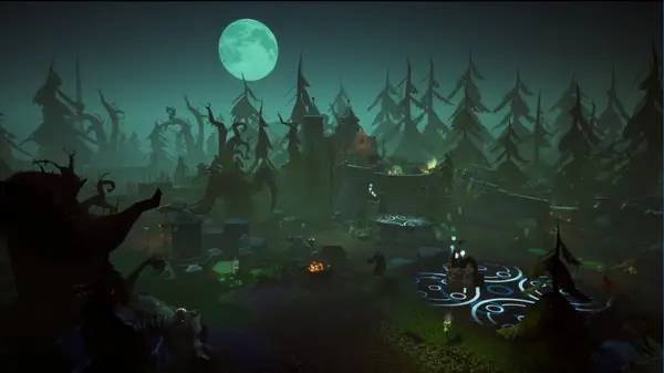 Момент активного игрового действия Alchemist Defender VR