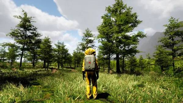 Момент активного игрового действия Alien AI