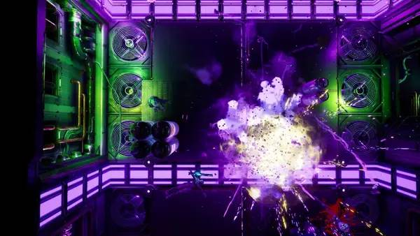 Момент активного игрового действия Alien Flex