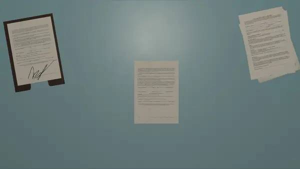 Момент активного игрового действия Alone in the Office