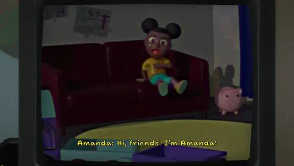 Момент активного игрового действия Amanda the Adventurer 2