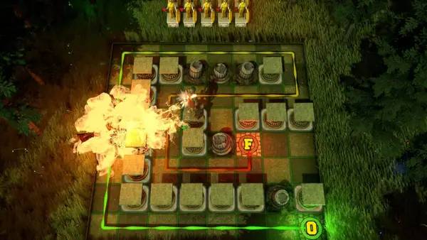 Момент активного игрового действия AMazing TD