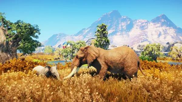 Момент активного игрового действия Animallica