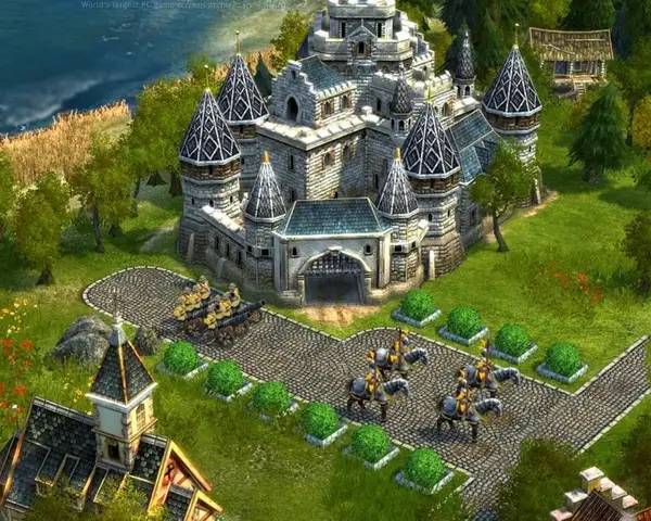 Момент активного игрового действия Anno 1701