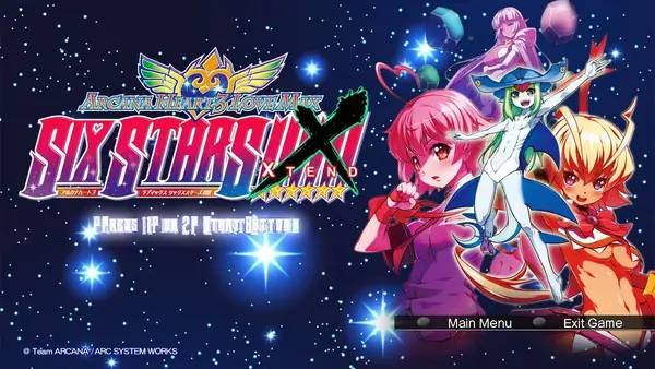 Момент активного игрового действия Arcana Heart 3 LOVEMAX SIXSTARS!!!!!! XTEND