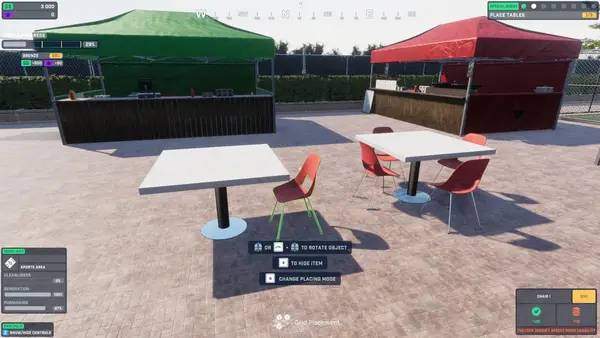 Момент активного игрового действия Arena Renovation