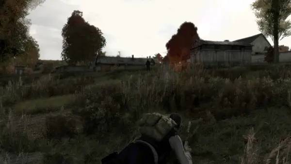 Момент активного игрового действия Arma 2 DayZ Mod