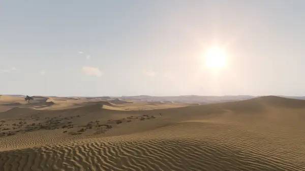 Момент активного игрового действия Arma 3 Western Sahara